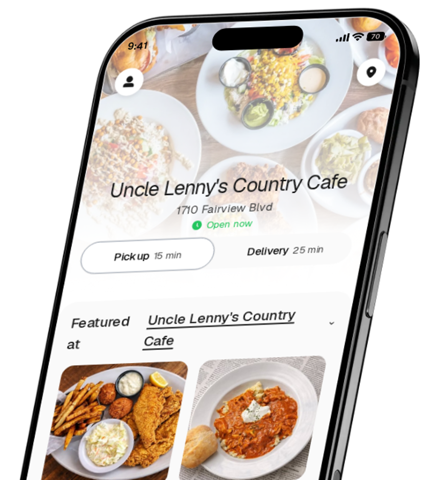 Uncle Lenny's Country Cafe app preview