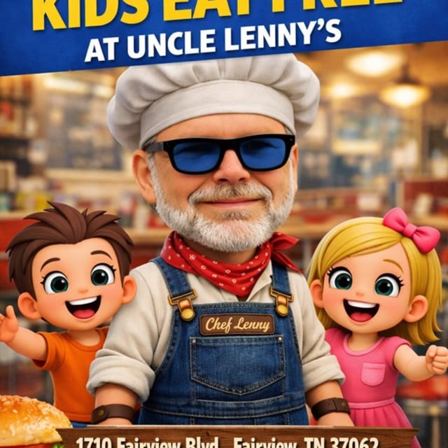 Kids Eat Free Wednesdays