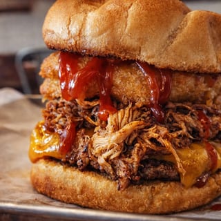 Burger of the Month (The Spicy PB&J)
